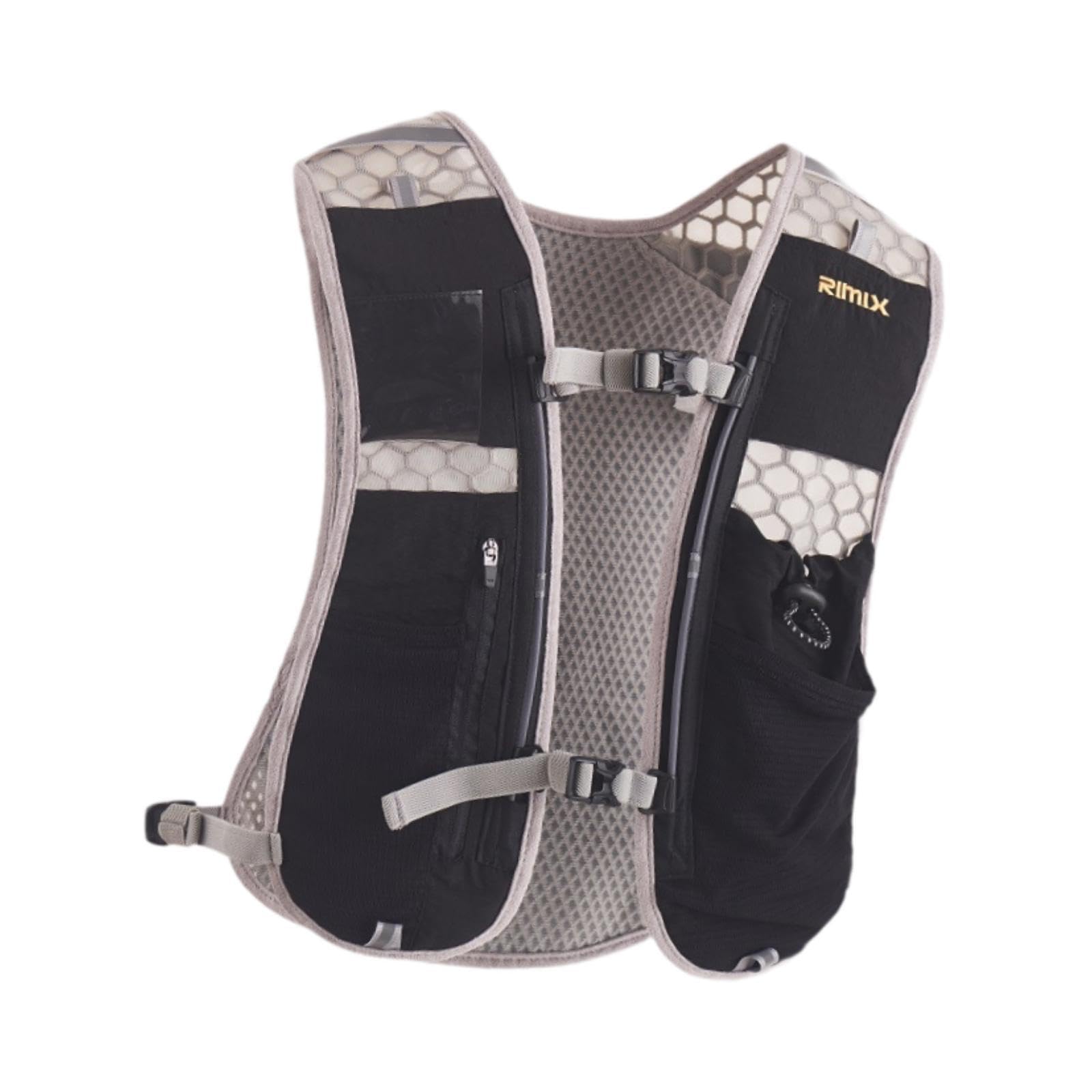 LR Decor E-Shop Hydration Vest Sport Bag Hydration Backpack for Camping Jogging Running Race Black-image-40