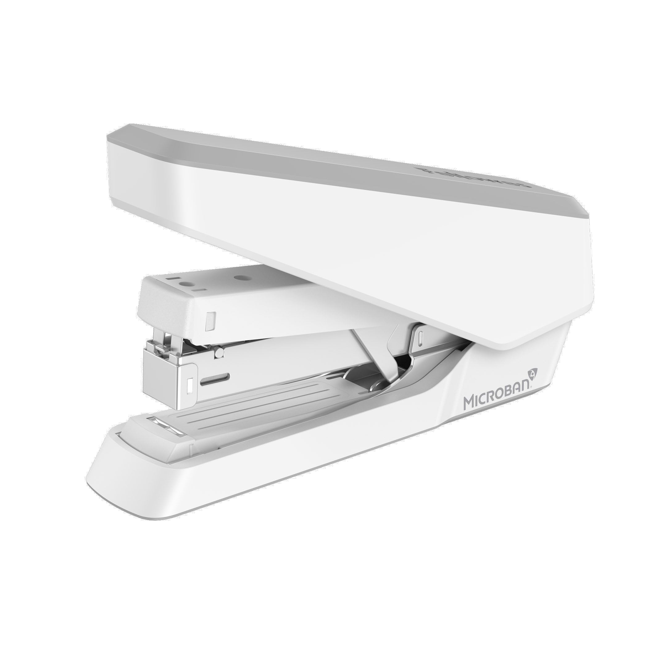 Fellowes LX890 - Grapadora de alicate de mano, oficina y escritorio, capacidad para 40 hojas, color blanco