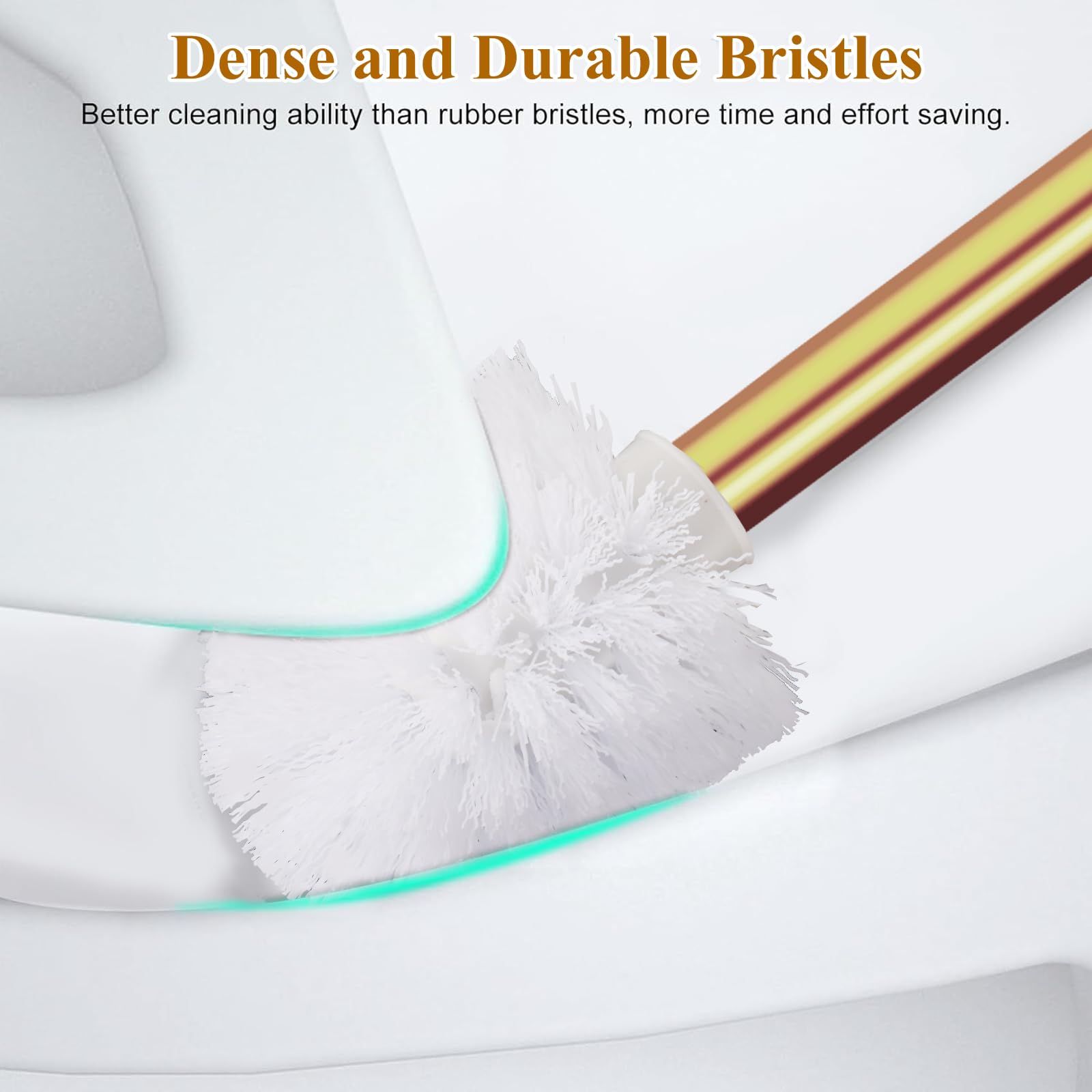 Set Idroscopino pulizia WC con doccia shut-off colore oro spazzolato Pollini Acqua Desing D79174123OS
