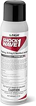MGK Shockwave® 1 Flushing, Killing & Residual Aerosol | Combination Product | Cockroach Killer | for Indoor and Outdoor Applications | Contains NyGuard® IGR | 17 Ounce Can