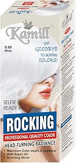 Kamil 0.00 White Hair color For Men/Women (100 ml.)