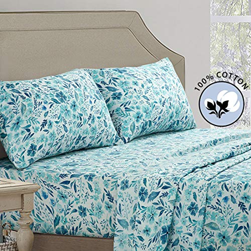 Abakan Twin XL Bed Sheet Set 3 Piece 100% Cotton Hotel Luxury Egyptian