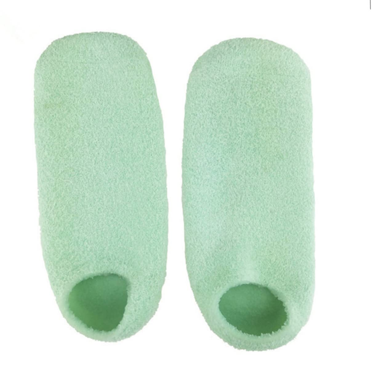 FRCOLOR Guantes de Gel Natural 2 Pares Exfoliantes E Hidratantes Gel y Tela para Manos y Pies Ideales para Cuidado Piel en Casa y Spa