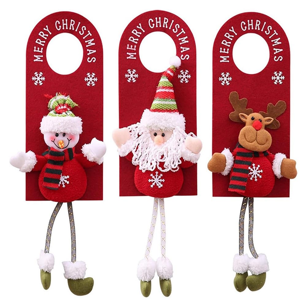 CTRLZS Door Hanging Christmas Decor Door Ornaments Xmas Tree Hanging Pendant Christmas Ornaments