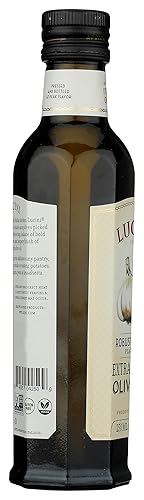 Miniatura 31 de Lucini Italia - Aceite de oliva virgen extra de ajo robusto, infusión de AOVE con ajo fresco, aceite de oliva para adobo, asar, verificado sin OMG