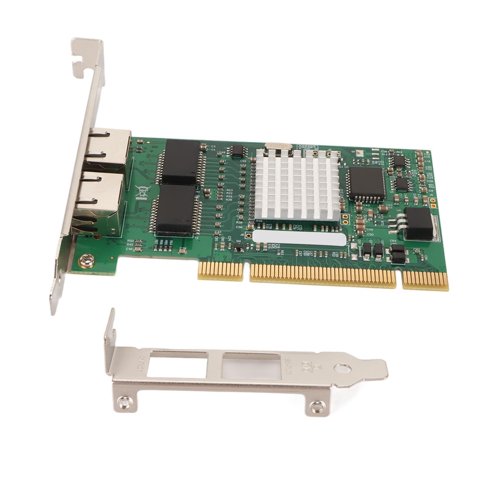 82546EB Scheda di Rete Gigabit Ethernet a Doppia Porta da 82546 GB per Server Ad Alte Prestazioni, Installazione Semplice, 4 Indicatori LED