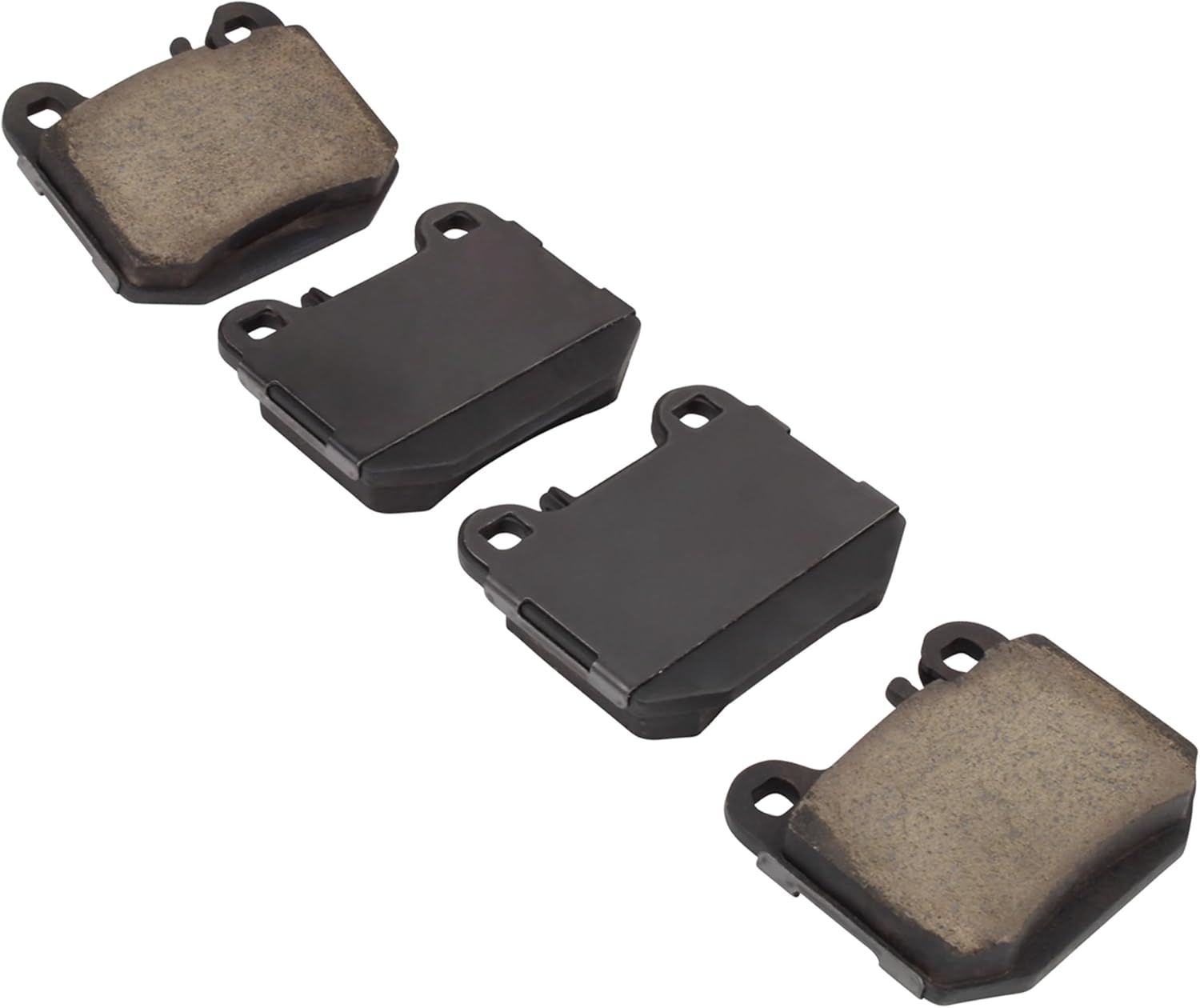 QUALITY-BUILT Rear Semi-Metallic Brake Pads, Black Series 1003-0874M, Compatible with 2000-2009 Maserati/Mercedes-Benz (ML430,ML500,ML55 AMG,Quattroporte)