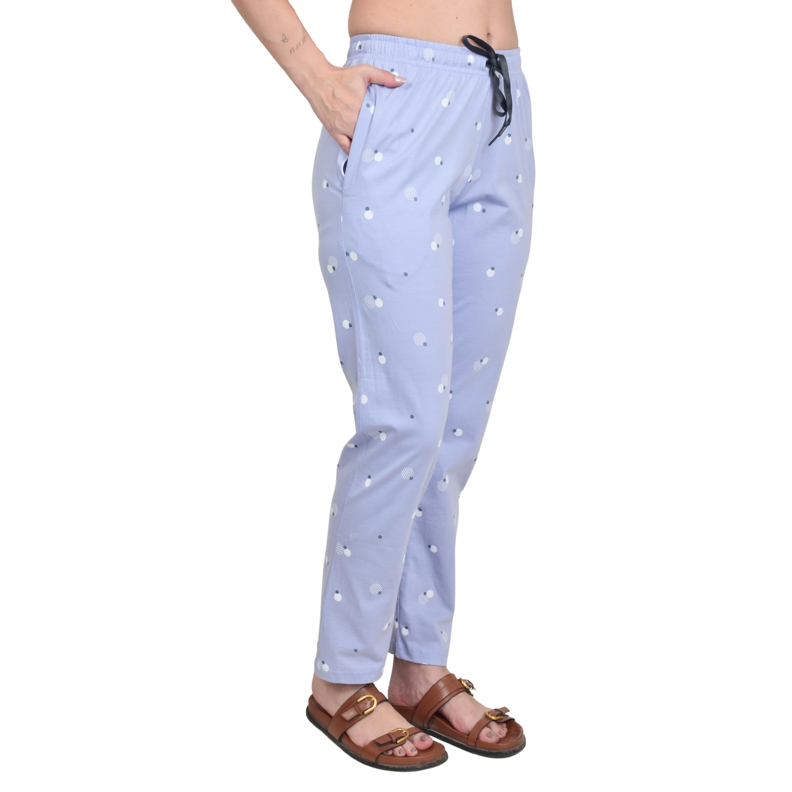 Women's Pajama Pants – Soft & Comfy Lounge Wear, Stylish Printed Sleepwear with Pockets, Relaxed Fit for All-Day Comfort-image-21