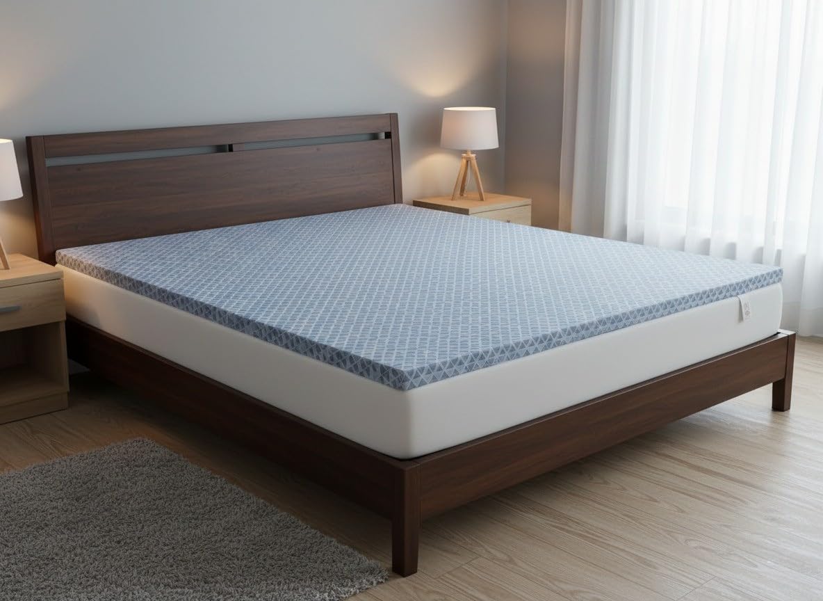 Pillow Play 2-Inch Memory Foam Mattress Topper King Size (78" x 72") | Soft Bed Pad for Back Pain Relief & Spinal Support | Breathable & Skin-Friendly Pad for 8 to 10" Mattresses | Hotel-Like Comfort-image-43