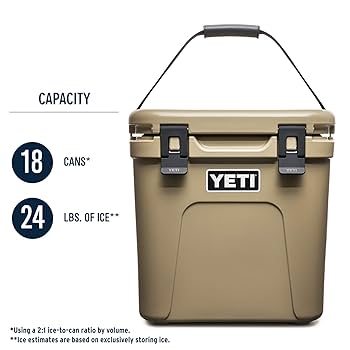 Amazon.com : Yeti Roadie 24 Hard Cooler Tan : Sports & Outdoors