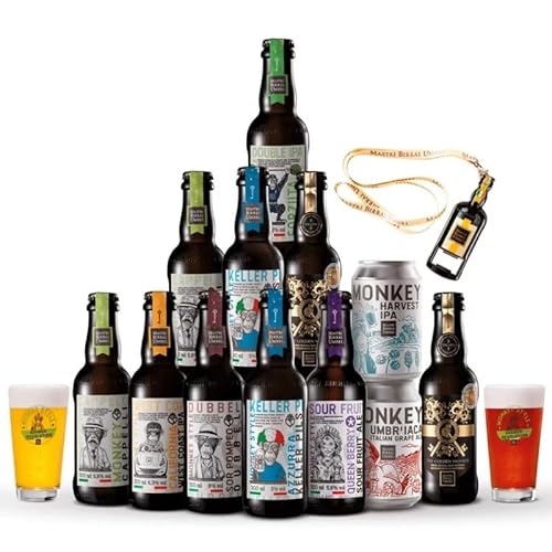 Mastri Birrai Umbri - Monkey Social Beer Box - Un