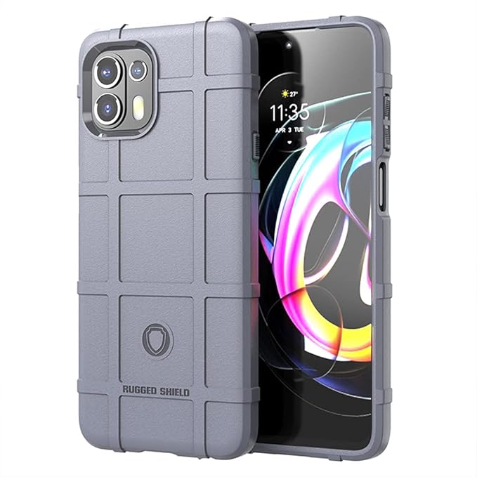 LINER Case for Motorola Edge 20 Lite/Edge 20 Fusion, Army Case Silicone  Phone Case Rubber