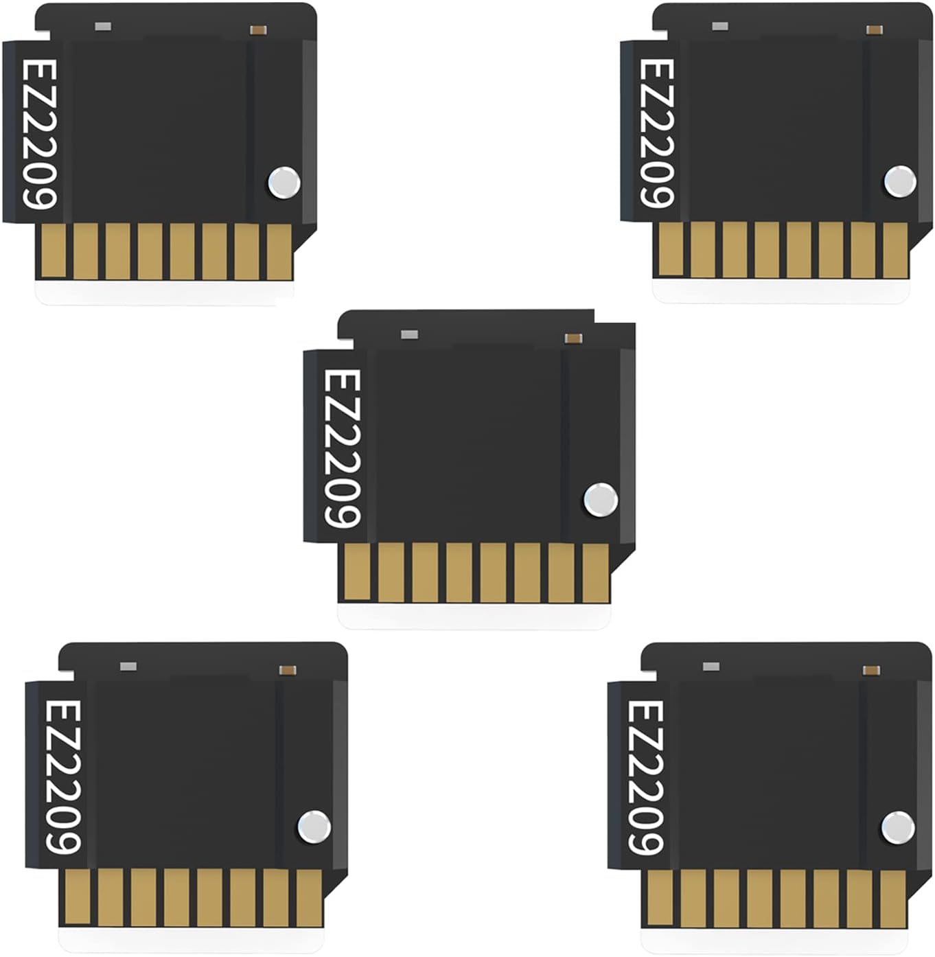 BIQUBIGTREETECH EZ2209 V1.0 Stepper Motor Driver 5PCS Stepstick Mute EZ2209 Compatible with SKR 3 EZ Manta E3 EZ 3D Printer Controller Main Boards