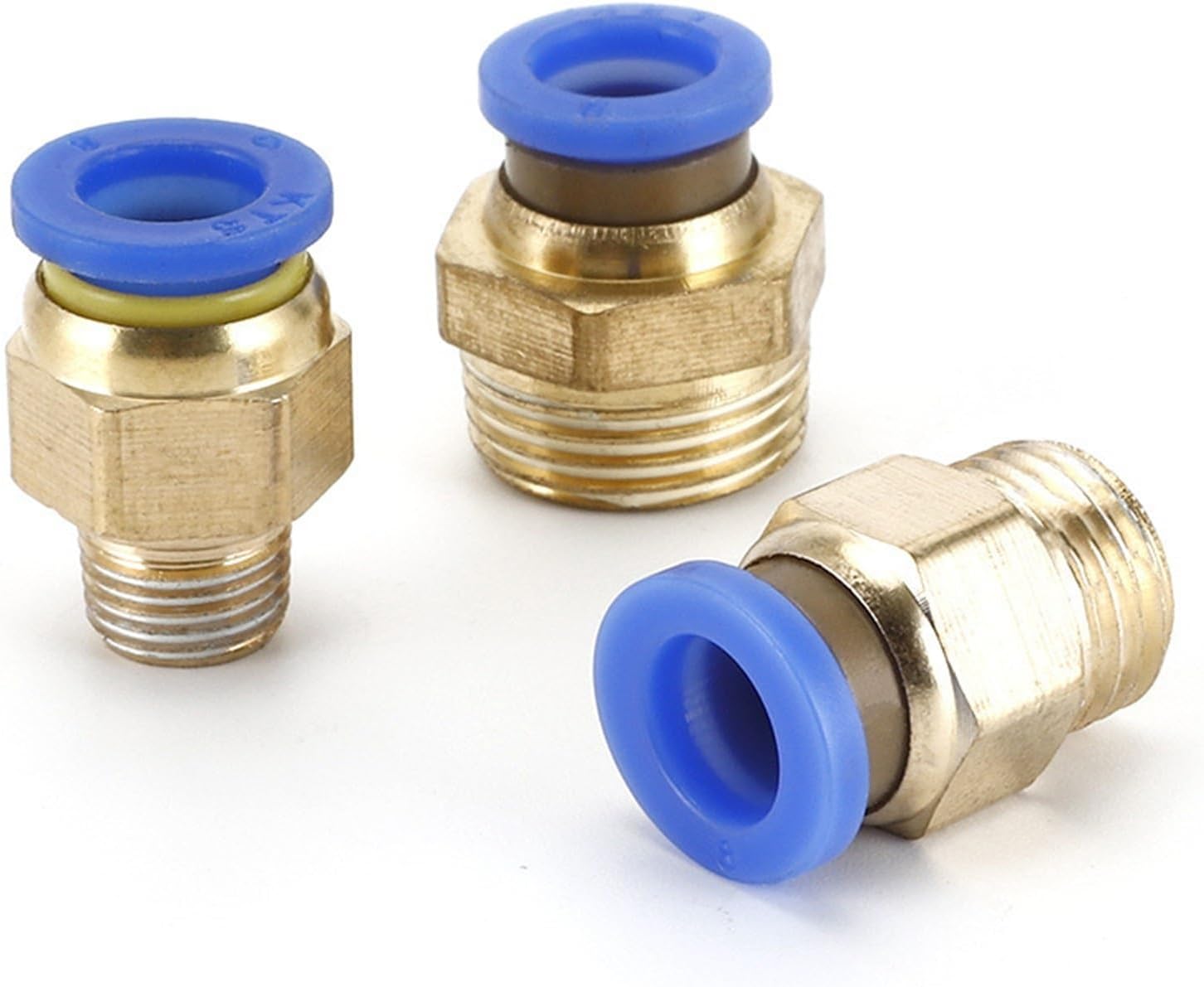 PC threaded straight quick connector PU trachea quick connector pneumatic connector components(PC16-06)