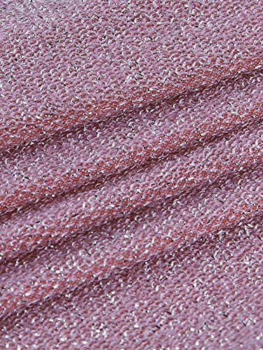 Mulheres Vestido Metálico Brilhante Sem Costas Com Tiras Slash Neck Slit Bodycon Party Club Casual V