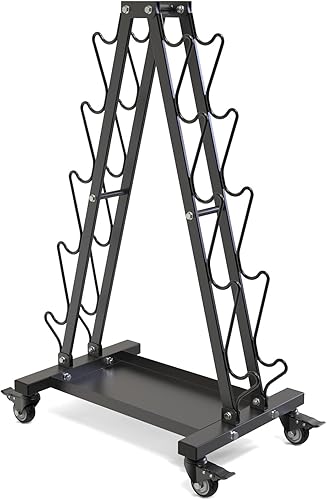 Vista 10 de Kipika Soporte para Mancuernas de Servicio Pesado de 3 Niveles Multifuncional, Soporte de Peso para Mancuernas, Equipo de Gimnasio en Casa, Adecuado
