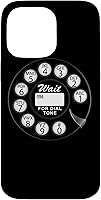 Vista 21 de Divertida caja del teléfono del dial rotatorio analógico retro retro negro lindo negro para el iPhone 17