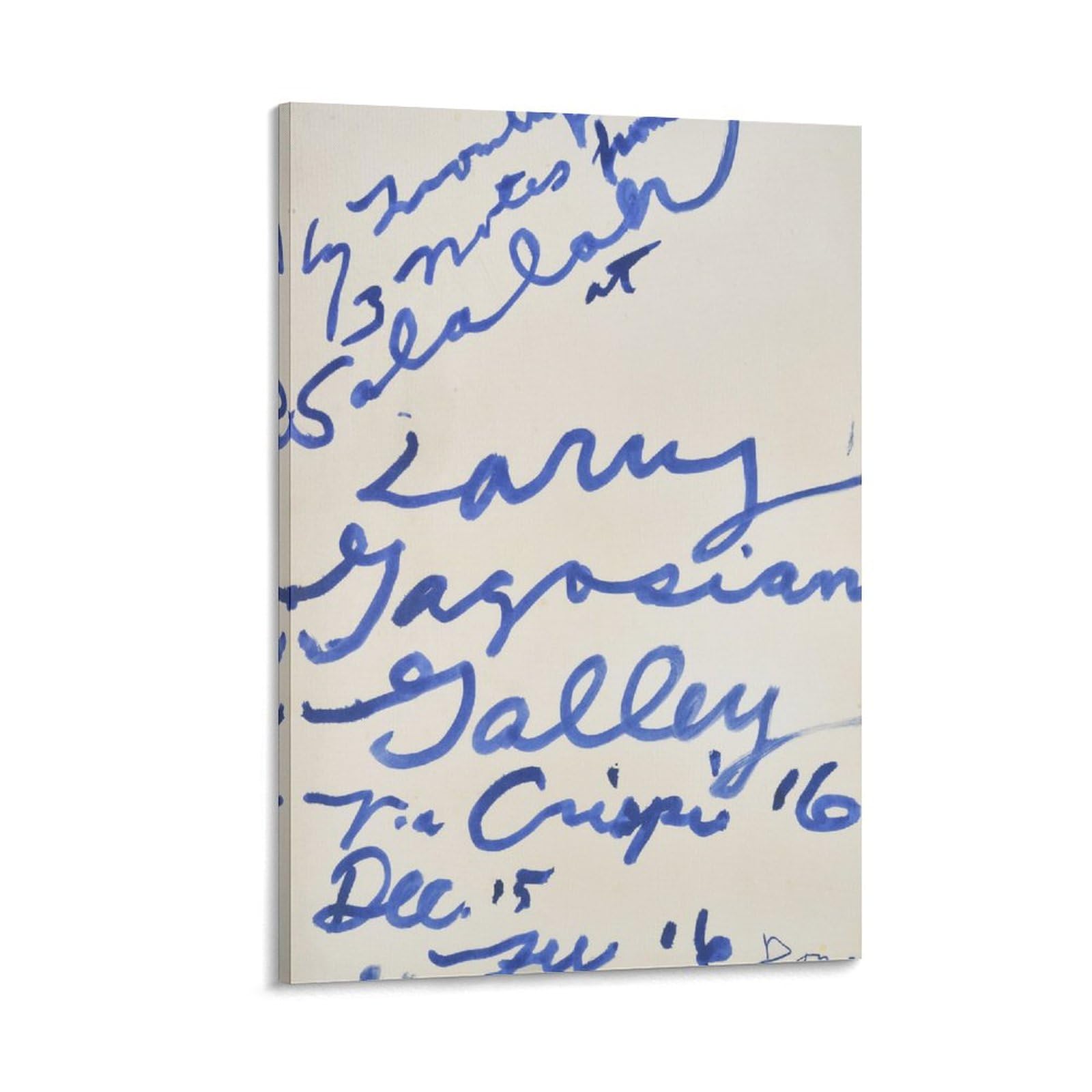 サイ トゥオンブリーCy Twombly Three 1 ポスター 【公式通販】