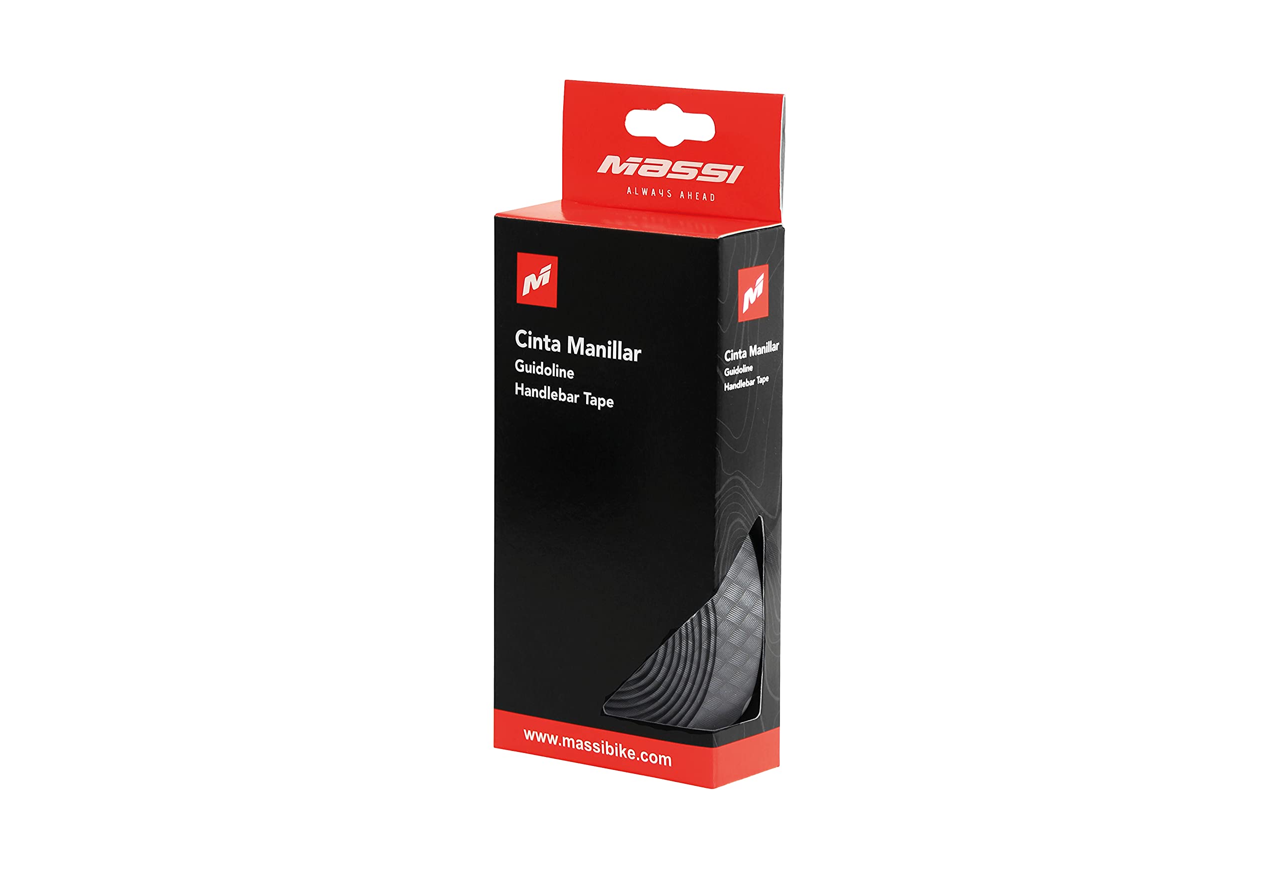 Massi Carbon Gel Elite - Nastro da Manubrio per Bicicletta, Colore Argento
