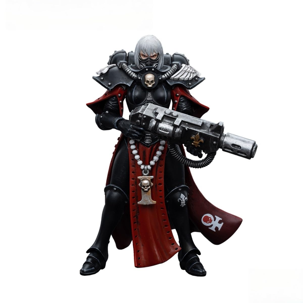 JOYTOY Warhammer 40K Adepta Sororitas Battle Sister Sister Jurel - 1/18 Scale Action Figure, Collectible Toy for Ages 15+ –Great Gift Choice for Holiday & Birthday