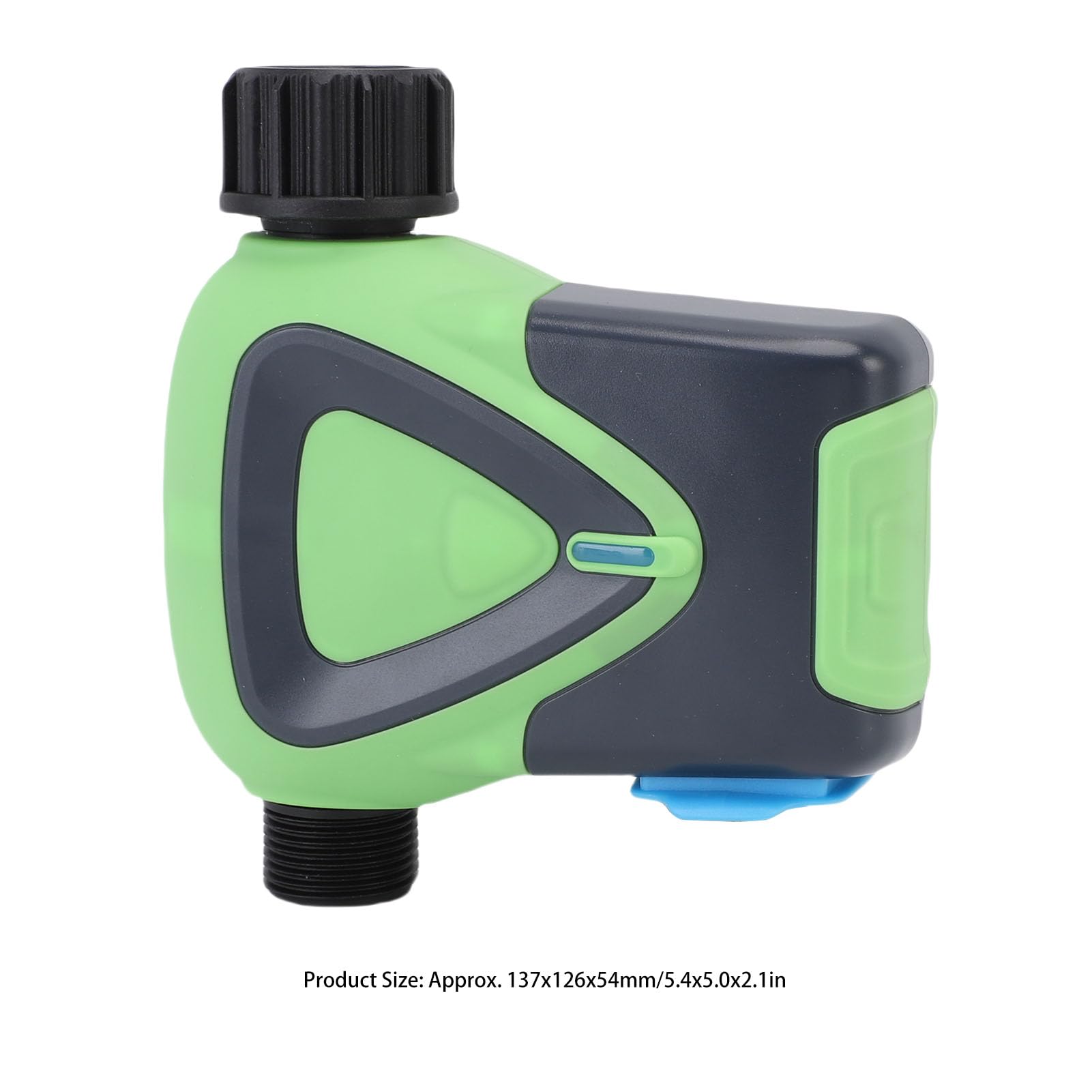 Luocute Timer Dell'acqua WiFi, Timer per Tubo da Giardino Programmabile a 2 Zona di Irrigatore Intelligente, Controller Automatico di Irrigazione Interna per Prato e Patio, con