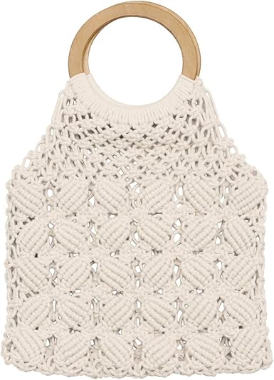 crochet macrame bolsa