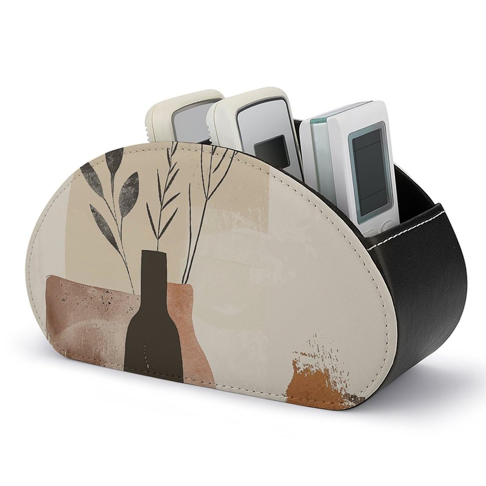 Support de télécommande 5 compartiments pour organiser le salon et le bureau