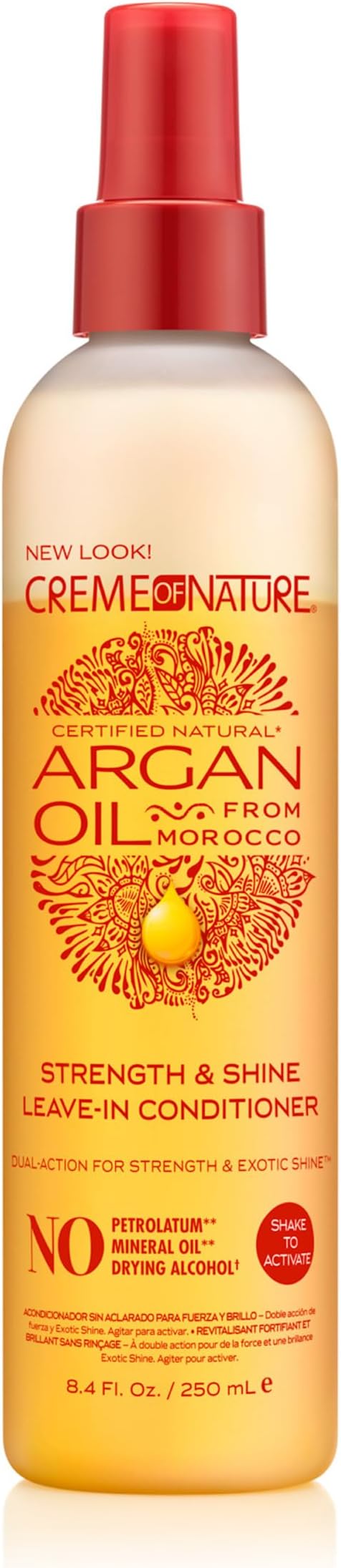 Argan Oil Strength and Shine Leave-In Conditioner, 8.45 Ounce