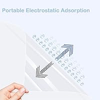 Vista 5 de Película protectora de pared de absorción electrostática, película protectora de pared impermeable, película protectora electro estática de pared