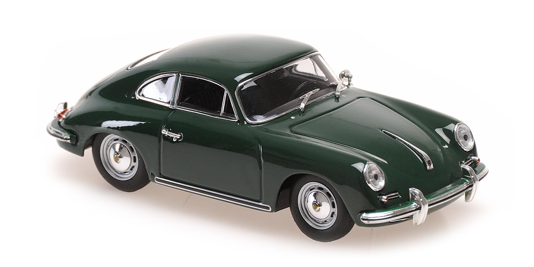 Minichamps 940064302 - Porsch. 356 B Coupe Green 1961 - Escala 1/43 - Coche en Miniatura