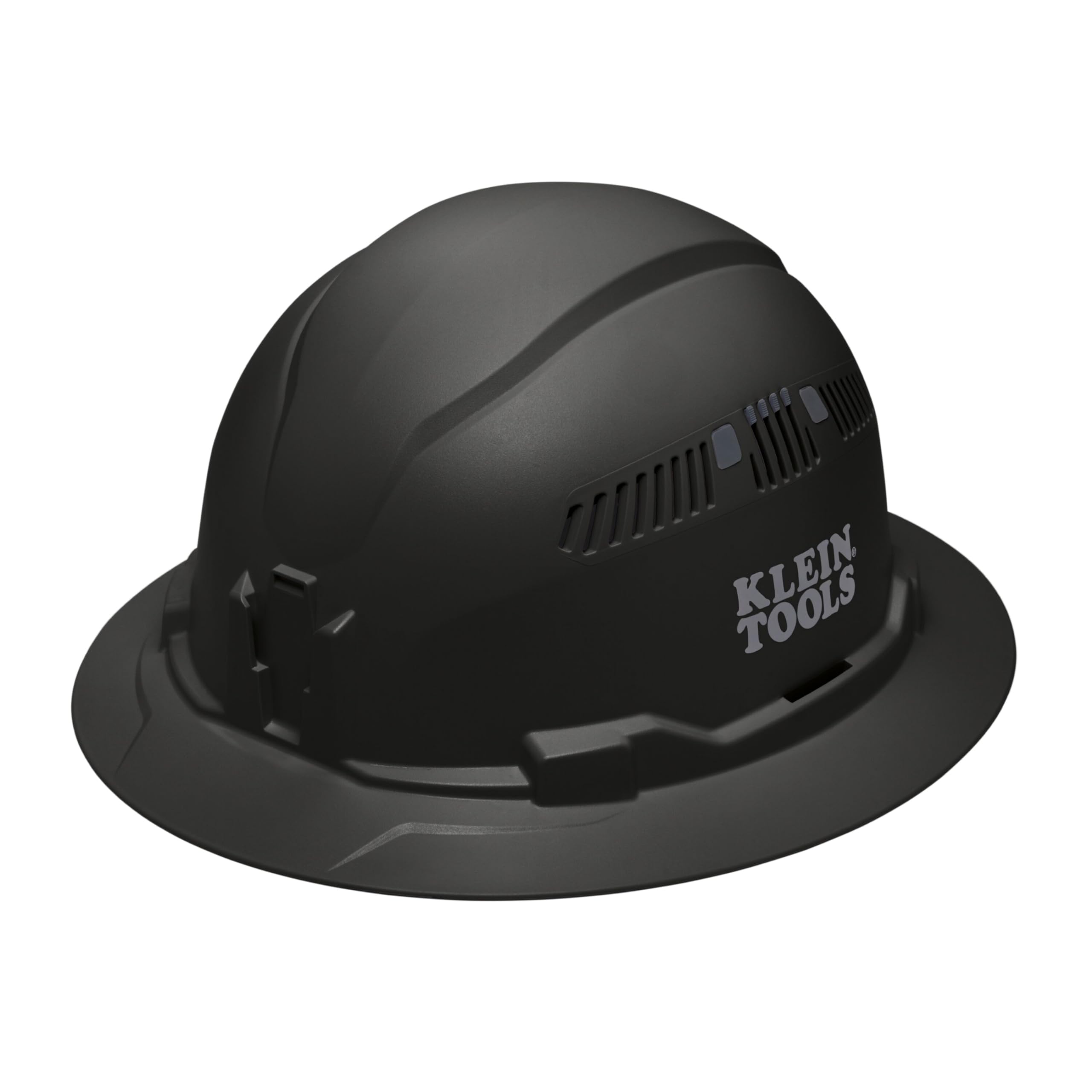 Klein Tools Hard Hat Vented Full Brim Black