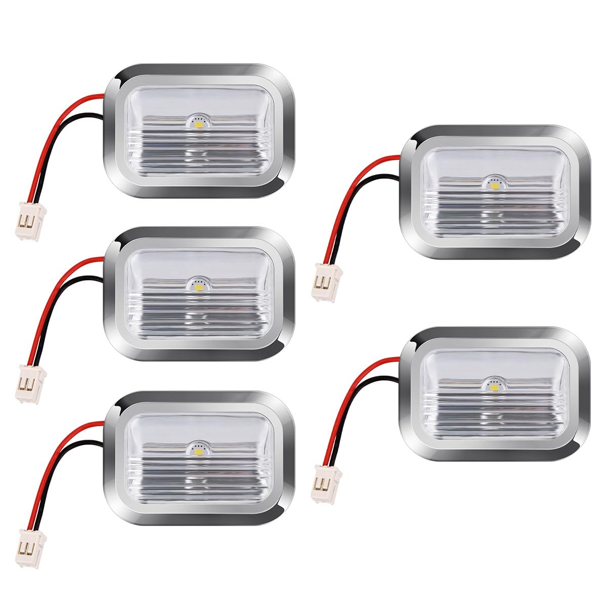 5 Pack EAGLEGGO W11462342 Refrigerator LED Light Module for Whirlpool, Kenmore, Kitchenaid, Jenn-Air Refrigerator Freezer Light