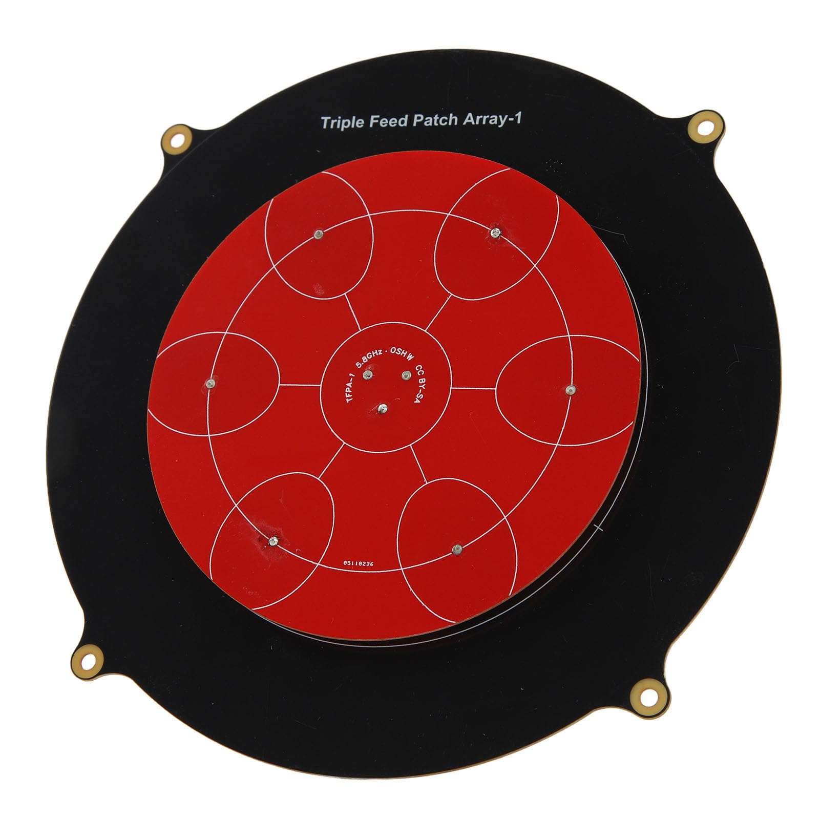 Antenne Patch 5,8 GHz, Gain Élevé Polarisation Circulaire Transmission HD Longue Portée Antenne Directionnelle Technologie Avancée for Pilotes FPV Courses de Drones Surveillance Aérienne