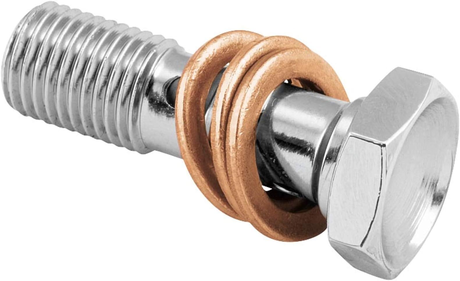 Goodridge Banjo Bolt Double 10MM X 1 Stainless Steel for Aprilia Ducati