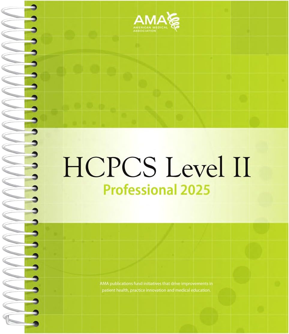 HCPCS 2025 Level II Professional Edition (HCPCS Level II (American Medical Assn))