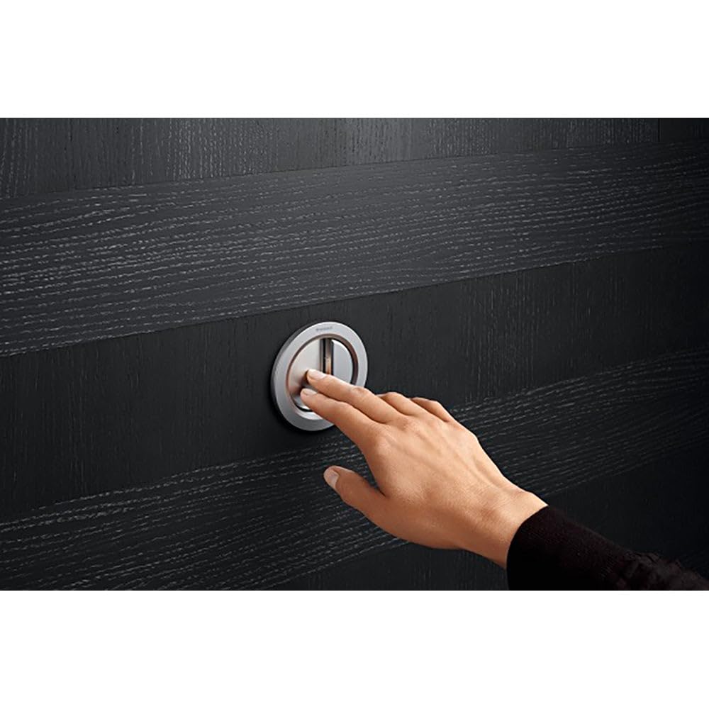 Geberit - Pulsador A Distancia Geberit Serie 01, Neumático, Para Doble Descarga, Para Cisterna Empotrada Sigma 8 Cm, Pulsador Empotrado: Blanco Alpino (116.043.11.1)