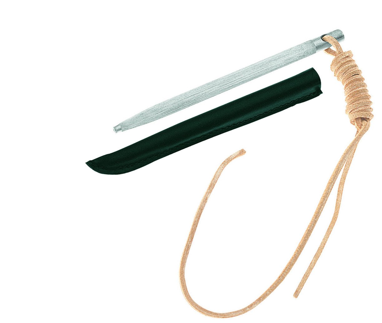 Puma Messer Wetzstahl, mit Lederscheide, grau, M, 1010318610