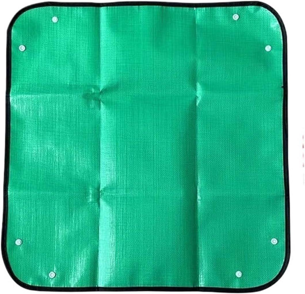 ESESE Foldable Plant Repotting Mat Garden Potting Pad Tray, Waterproof Planting For Flowerpot Transplanting Mixing Soil Tool For Indoor(100x100cm A normal)
