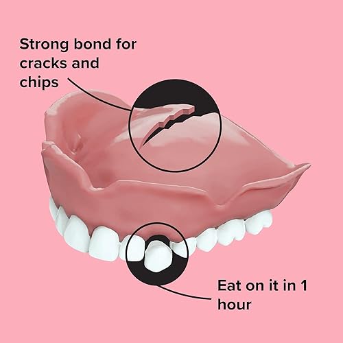 Miniatura 4 de Repair-It Kit de reparación de dentaduras postizas D-091 0.7 onzas