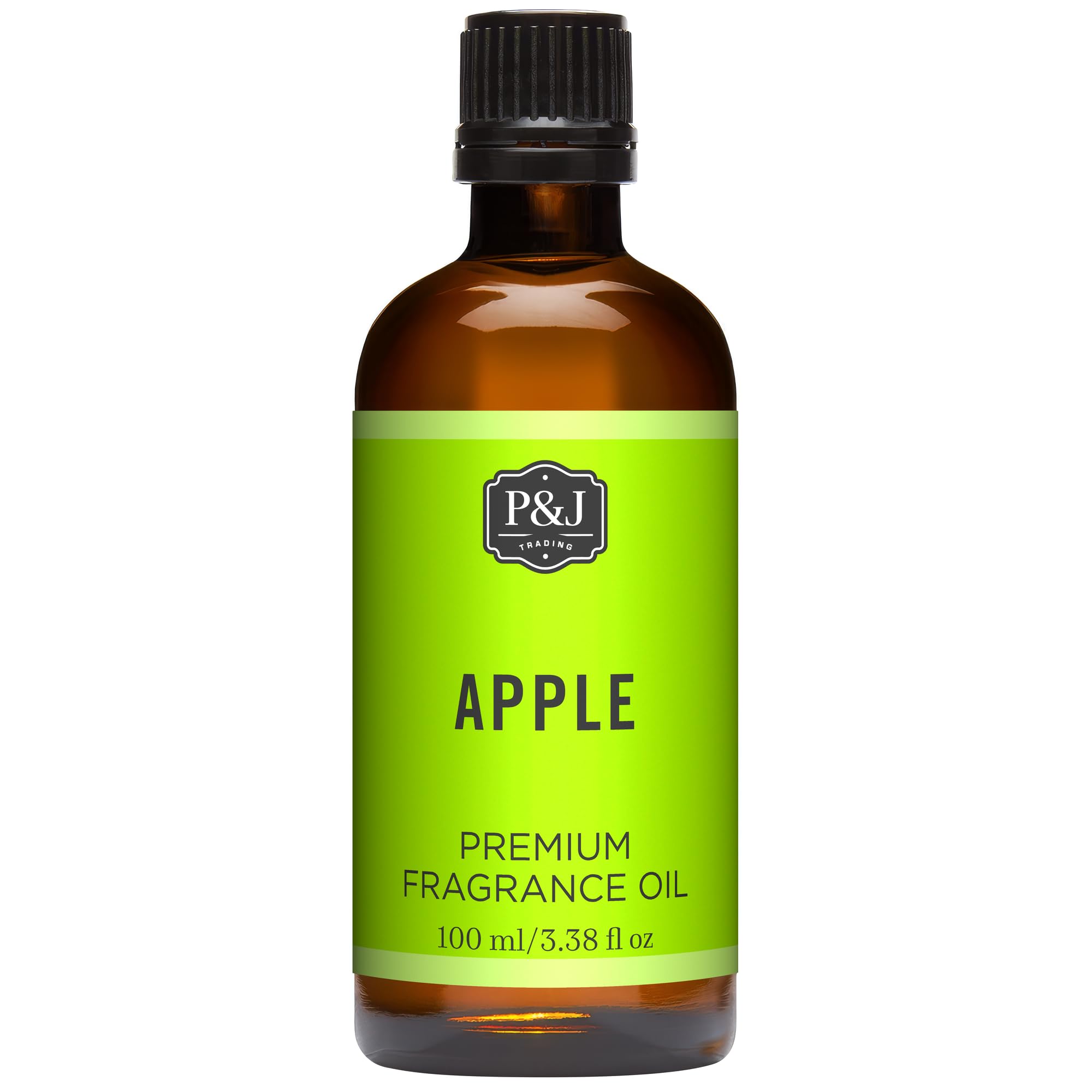 P&amp;J Fragrance Oil | Apple Oil 100ml - Candle Scents for Candle Making, Freshie Scents, Soap Making Supplies, Diffuser Oil Scents