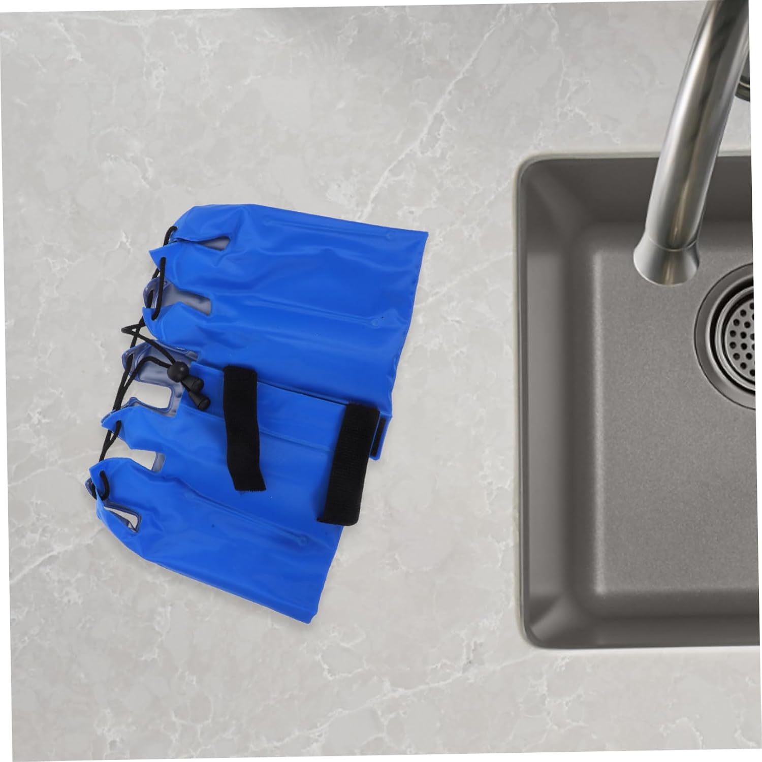 Mikinona Portable Ice Cube Storage Bags Reusable for Freezer Chef Tool Gel Insulated for Cooler