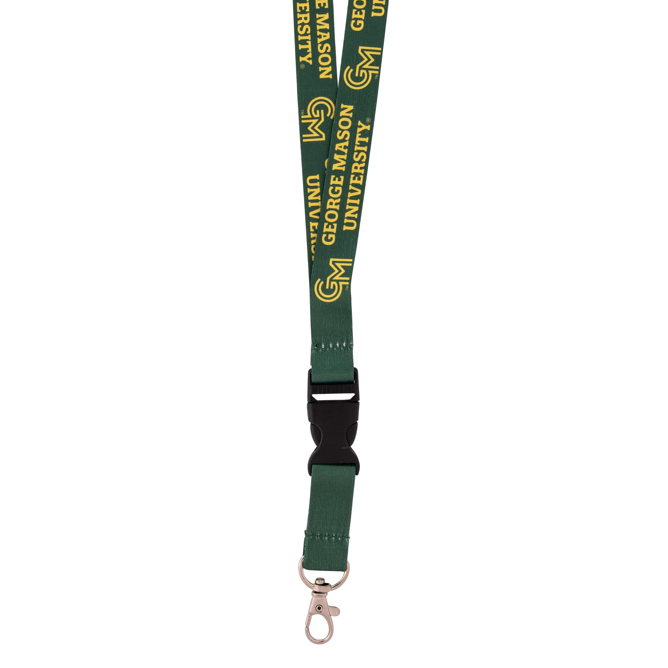 Desert Cactus George Mason University Lanyard GMU Patriots Car Keys ID Badge Holder Keychain Detachable Breakaway Snap Buckle (Green - New Branding) - Image 2