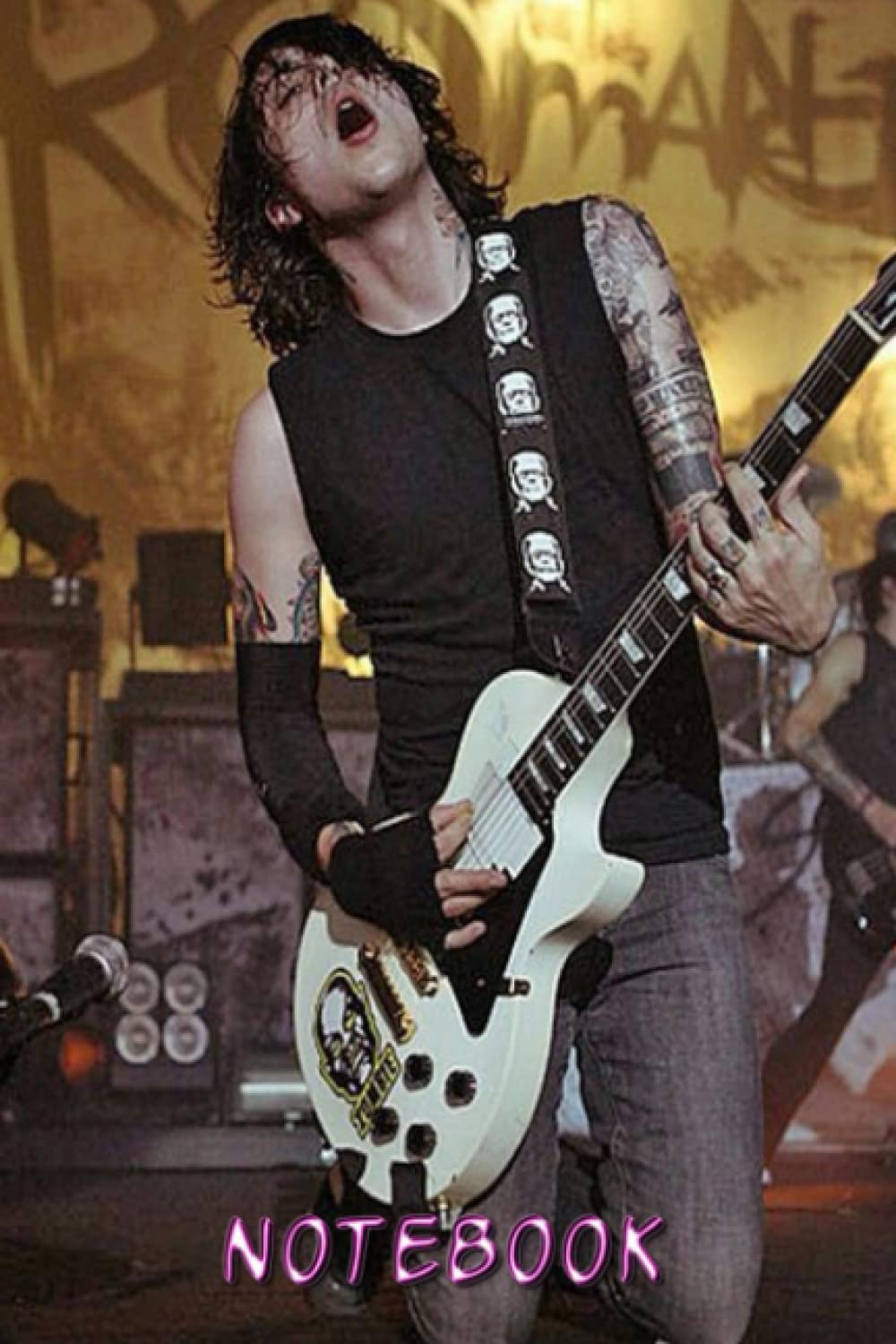 Notebook : Frank Iero Music Notebook Day Planner Lined College Ruled Paper,6x9 100 Pages, Thankgiving Notebook Journal #183