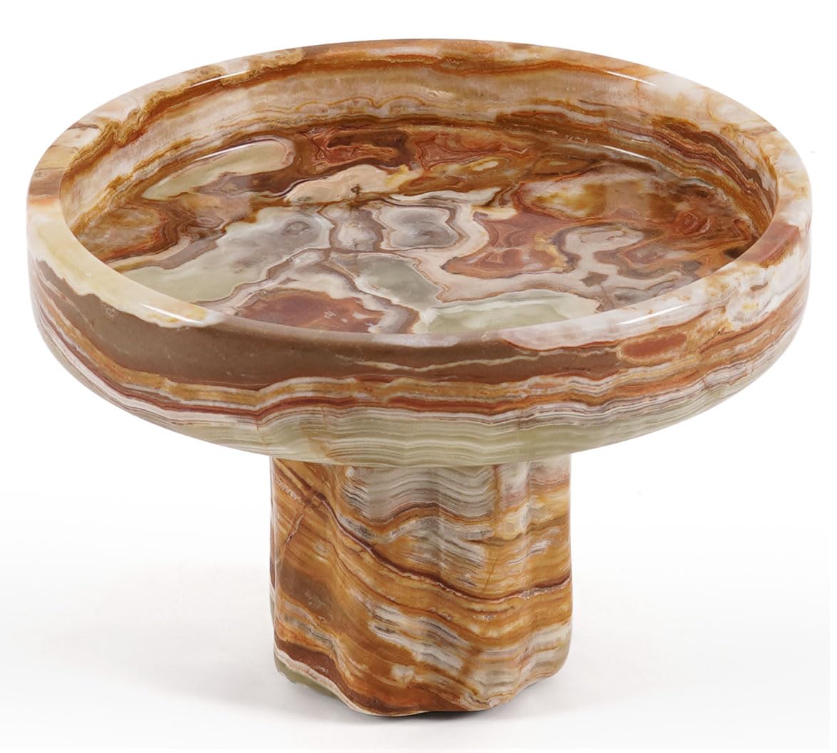 Bandeja de mármol verde decorativa para mesa de comedor y cocina