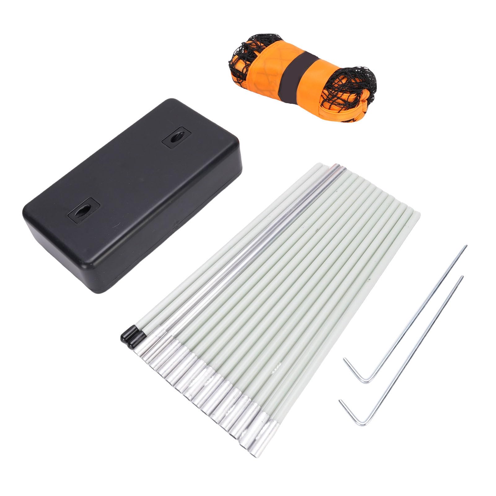 Rete da Badminton, Rete da Tennis Standard Leggera, Portatile, Facile da Installare, con Base Indipendente per Interni Ed Esterni