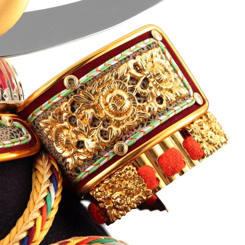 Amazon.co.jp: 五月人形 久月 兜飾り 兜ケース飾り 上杉謙信 兜飾 家紋