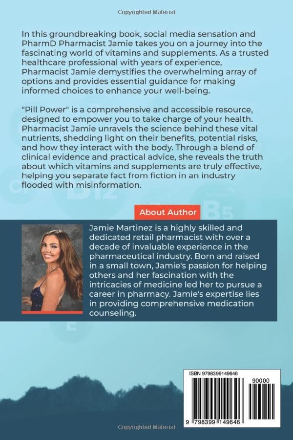 Vista 2 de Pill Power A Pharmacist's Guide to Vitamins and Supplements (Health Secrets From a Pharmacist)