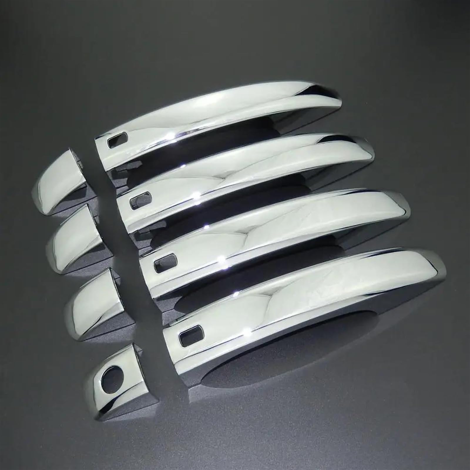 Csspdm C Sspdm Ar Trim Exterior Door Handles Bowl Over Protection Sticker Accessories For Audi A4 B8 Q3 Q5 2008 2009-2017(C)