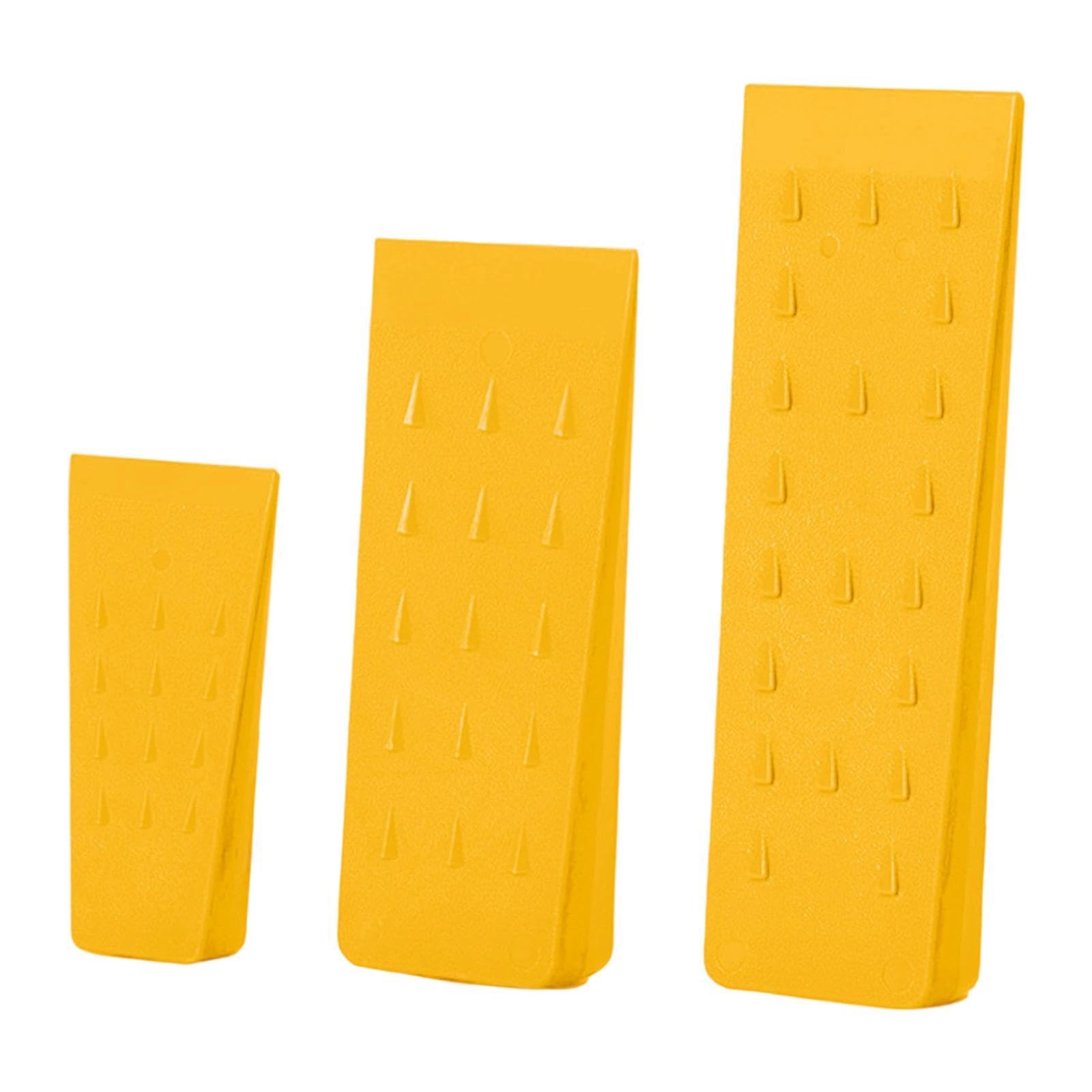 predolo cuñas para árboles, cuñas para Partir leña, prácticas, Calidad, para motosierras, Suministros para leñadores, Amarillo