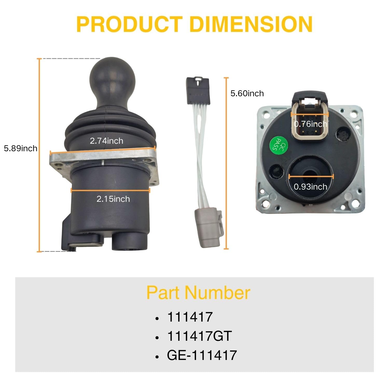 アマゾンさん Amazon.com: SPJIUQI Dual Axis Joystick w/ Wire Harness Scissor
